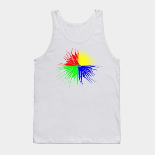 blot illustration Tank Top